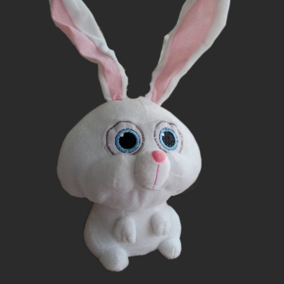 The Secret Life of Pets Snowball Bunny Rabbit Toy 14" Soft Plush White - Picture 4 of 8